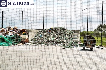 Siatki Morąg - Siatka zabezpieczająca wysypisko śmieci dla terenów Morąg